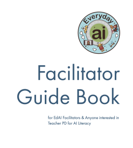 EdAI Facilitator Guide